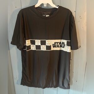Gap Kids Star Wars Black Short Sleeve Rash Guard Swim Sun Short | Boys Sz XXL